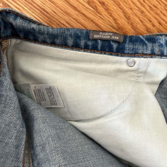 J crew point sur denim size 31 button fly distressed slouchy boyfriend style - Picture 9 of 12